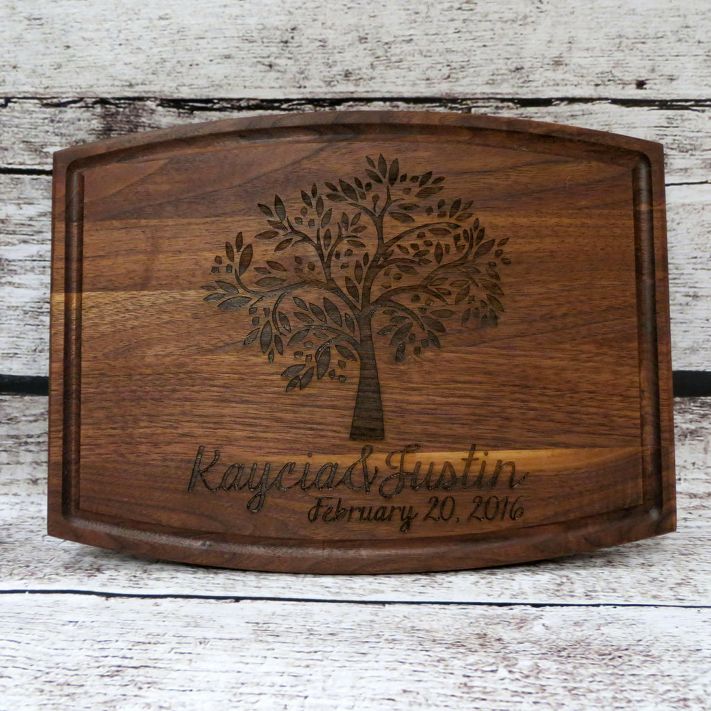 Tree of Life Personalized Cutting Board.