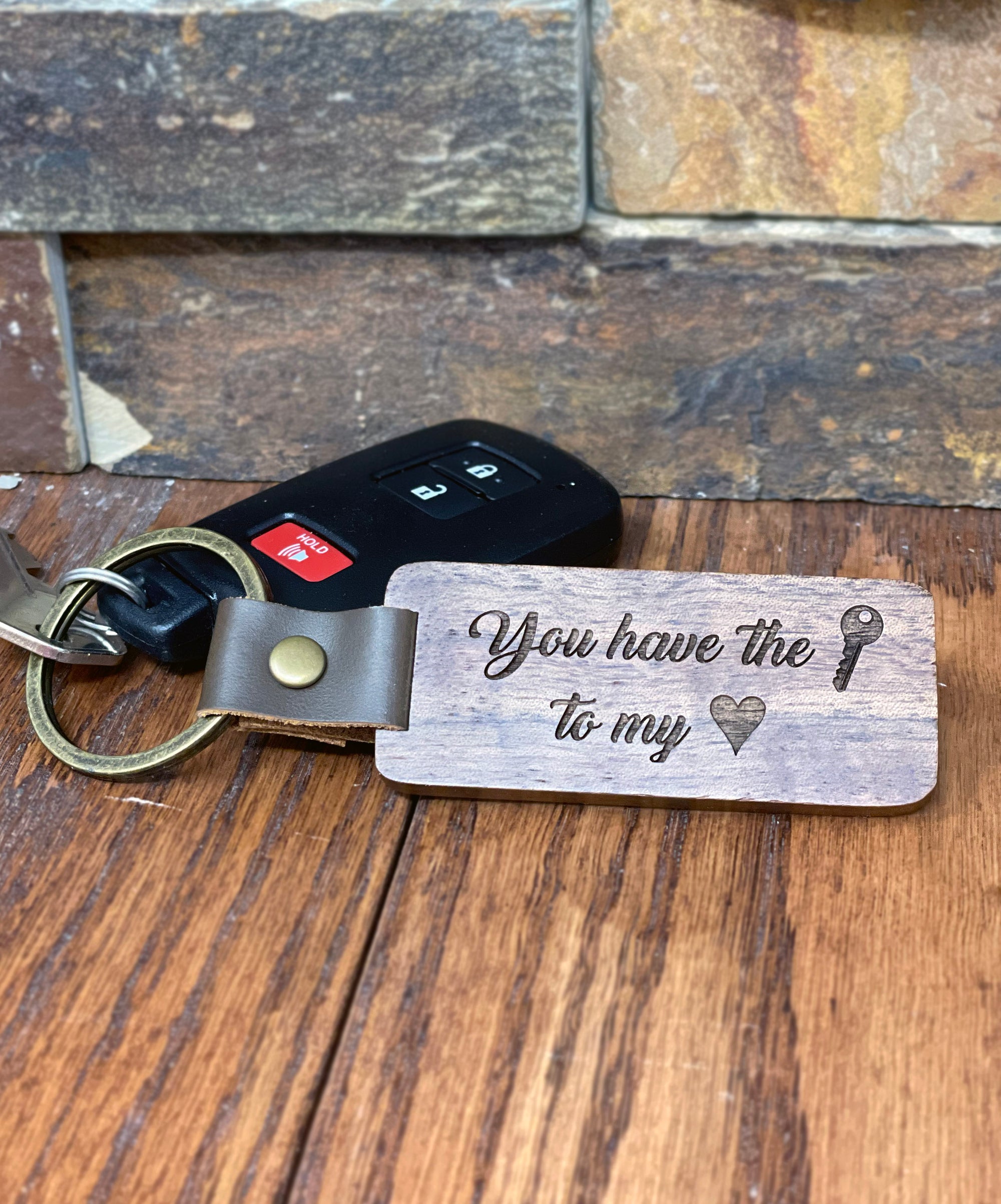 Wooden Keychain