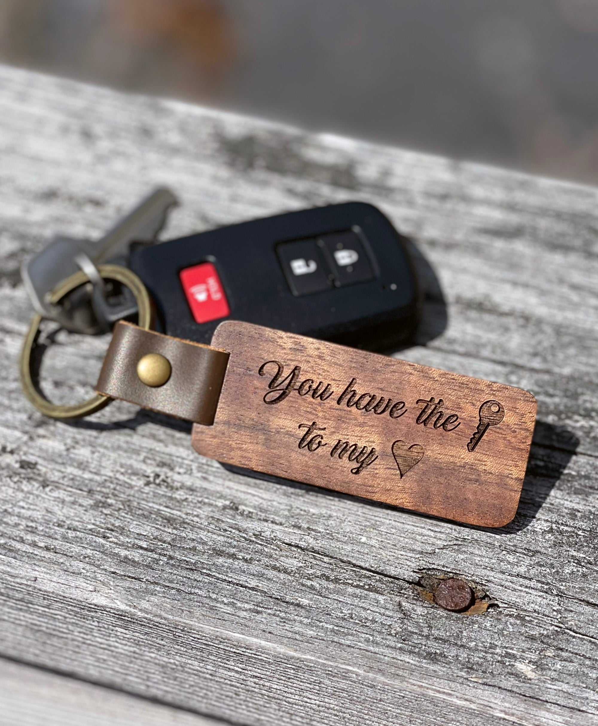 Wooden Keychain