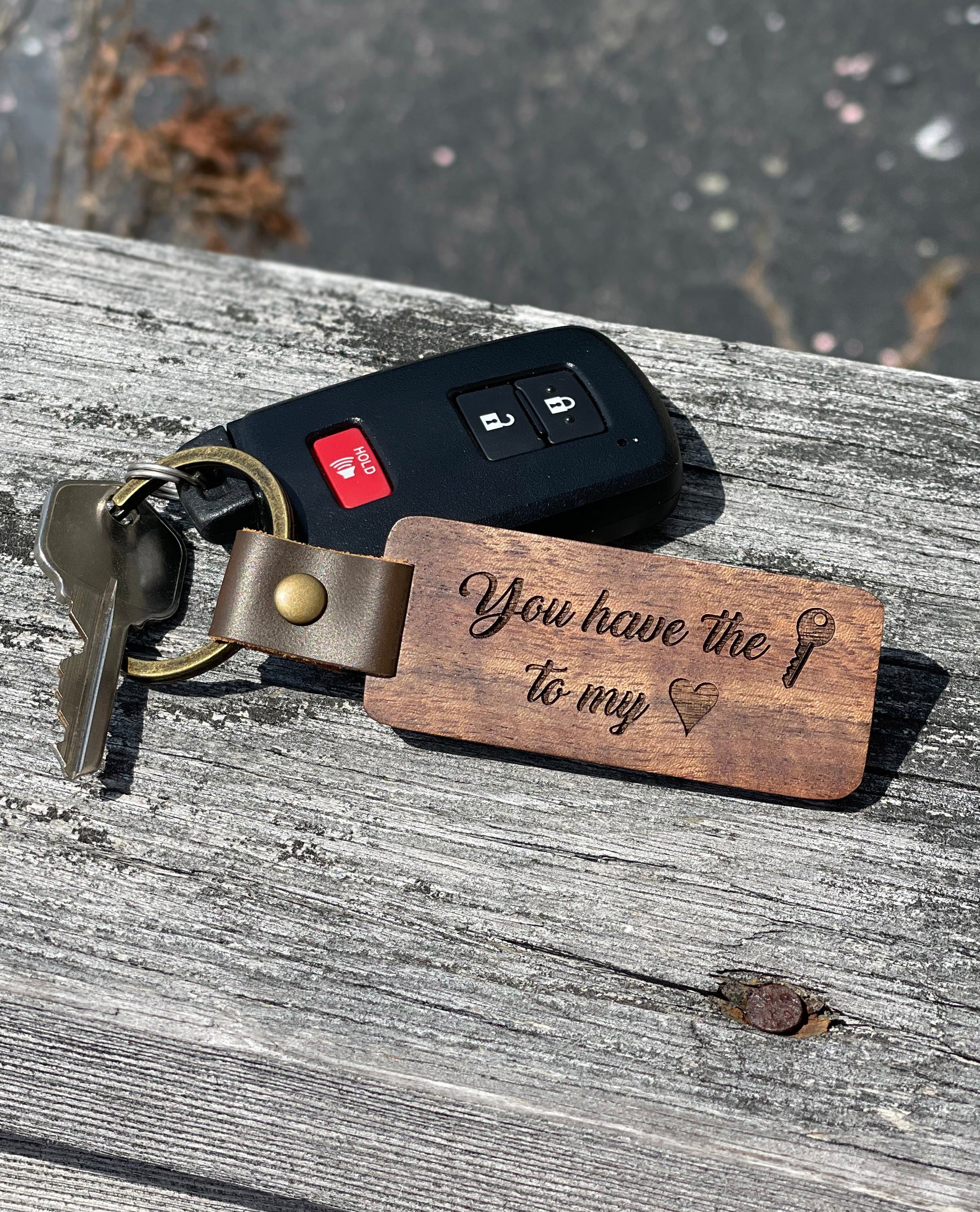 Wooden Keychain