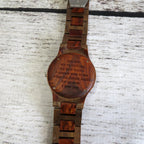 Personalized All Wood Wrist Watch.