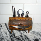 Wine Barrel Wine Accessory Set.