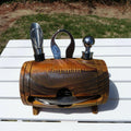 Wine Barrel Wine Accessory Set.