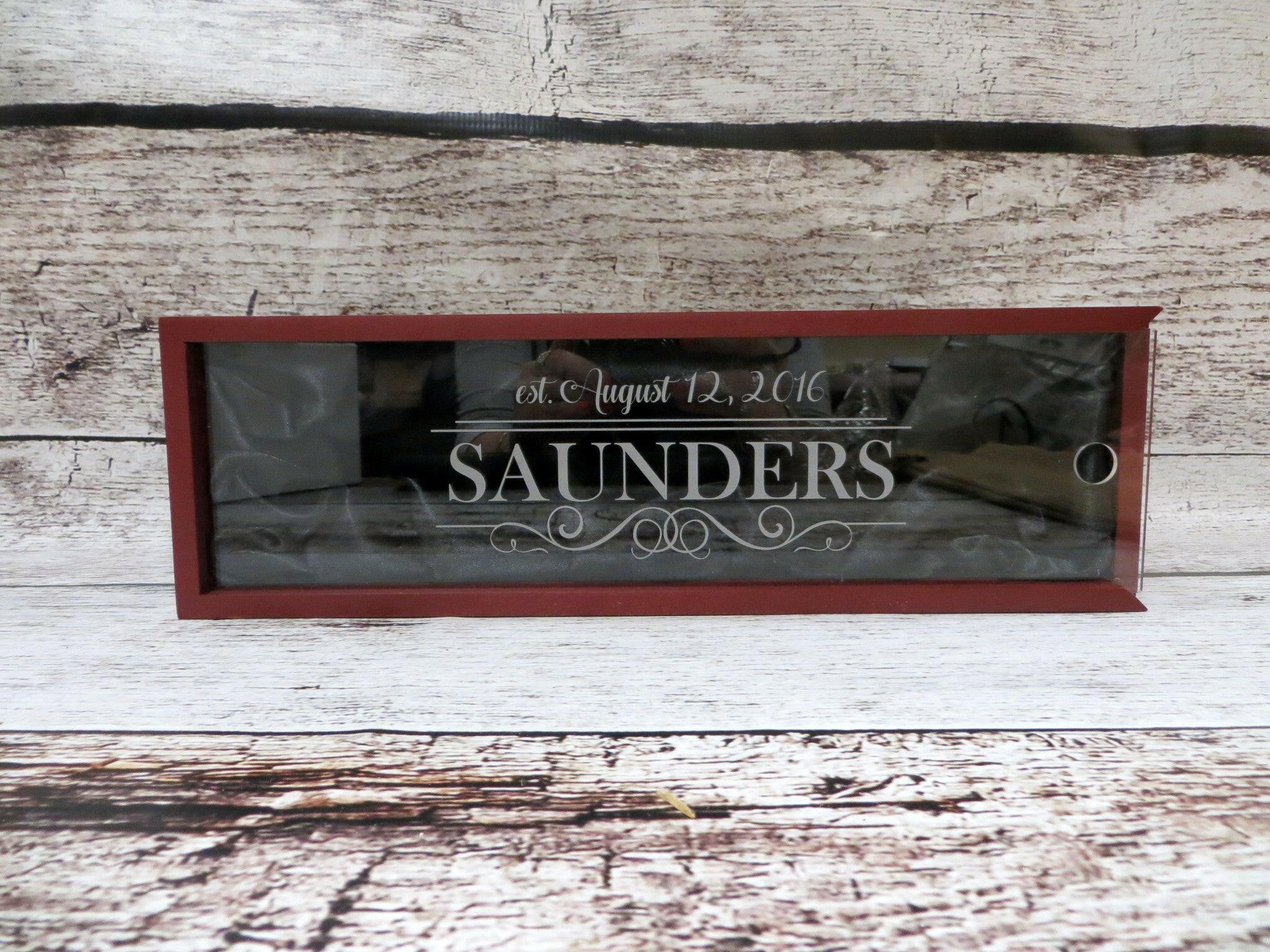 Personalized Wine Gift Box.