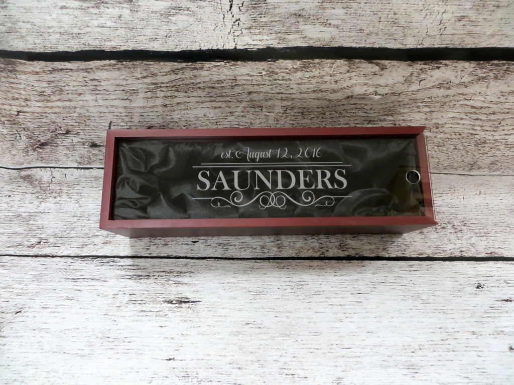 Personalized Wine Gift Box.
