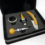 Personalized Wine Accessory Kit with Case.