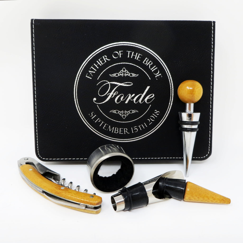 Personalized Wine Accessory Kit