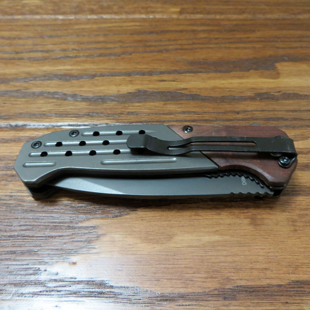 Wood Pocket Knife Personalized